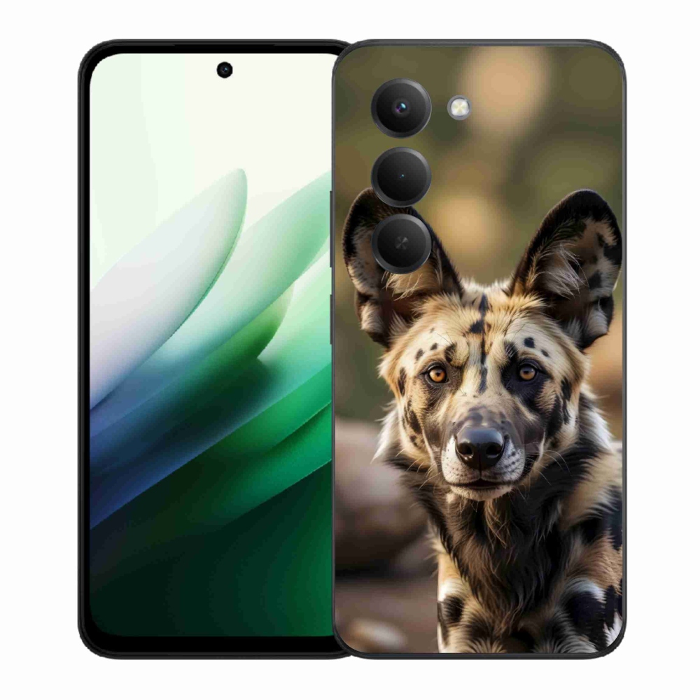 Gélový kryt mmCase na Xiaomi Redmi 15 5G 169mm - africký divoký pes
