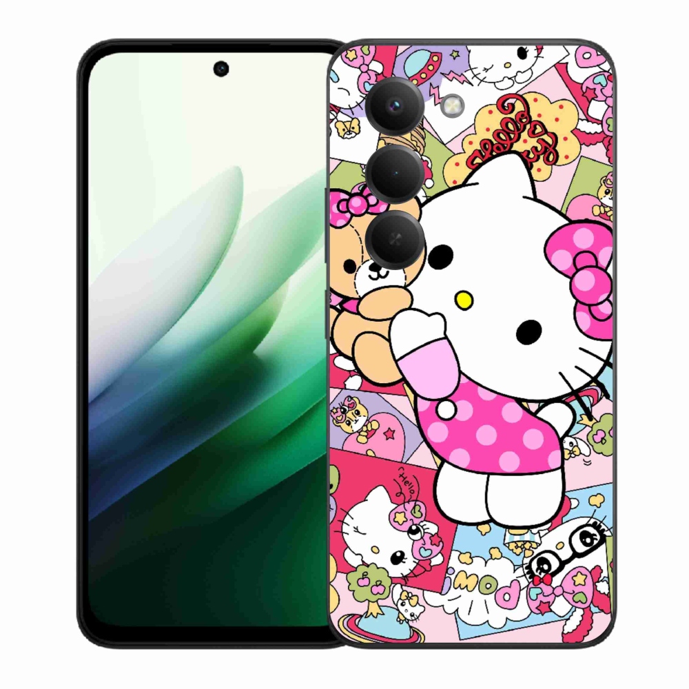 Gélový kryt mmCase na Xiaomi Redmi 15 5G 169mm - cute kitty
