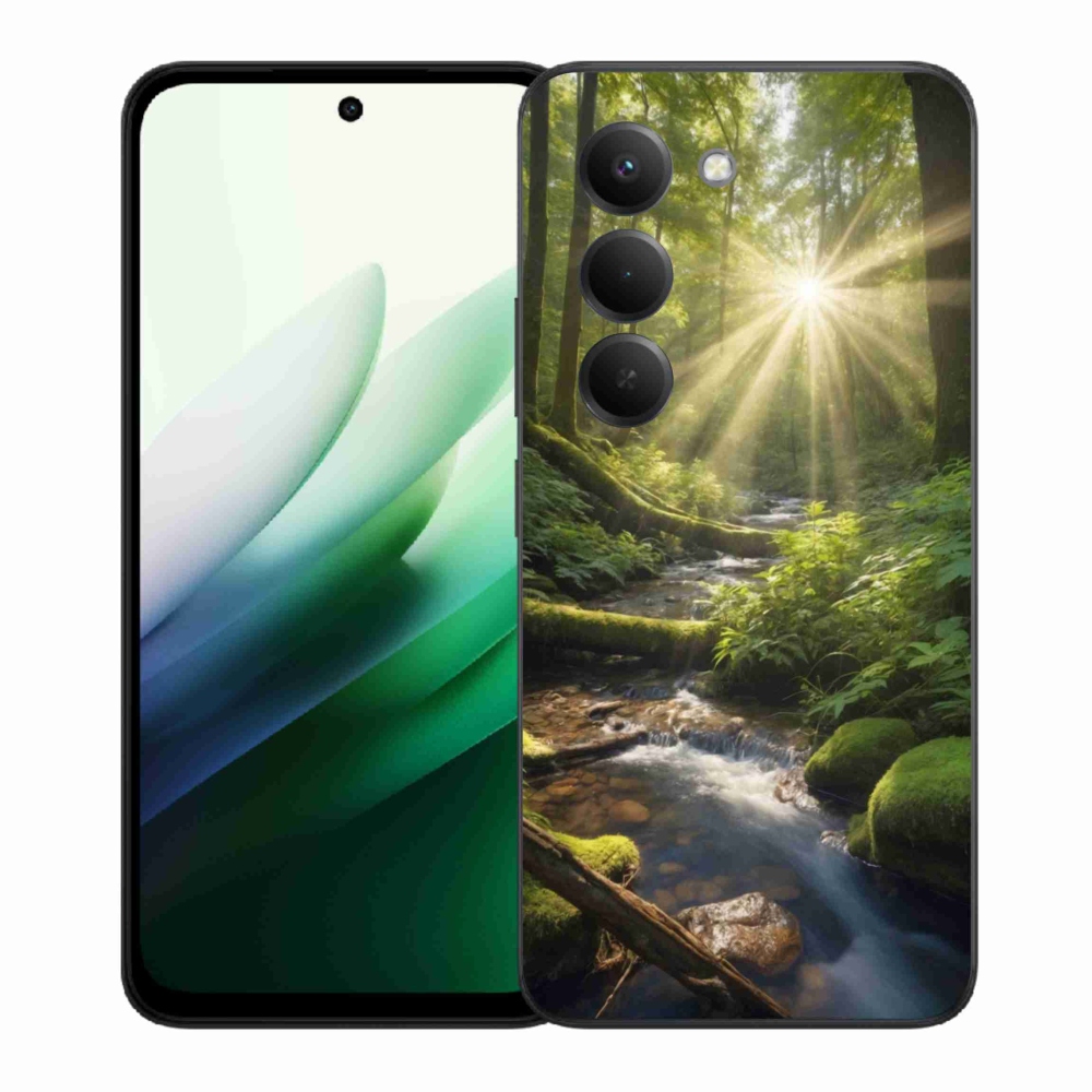 Gélový kryt mmCase na Xiaomi Redmi 15 5G (169mm) - hlbina lesa