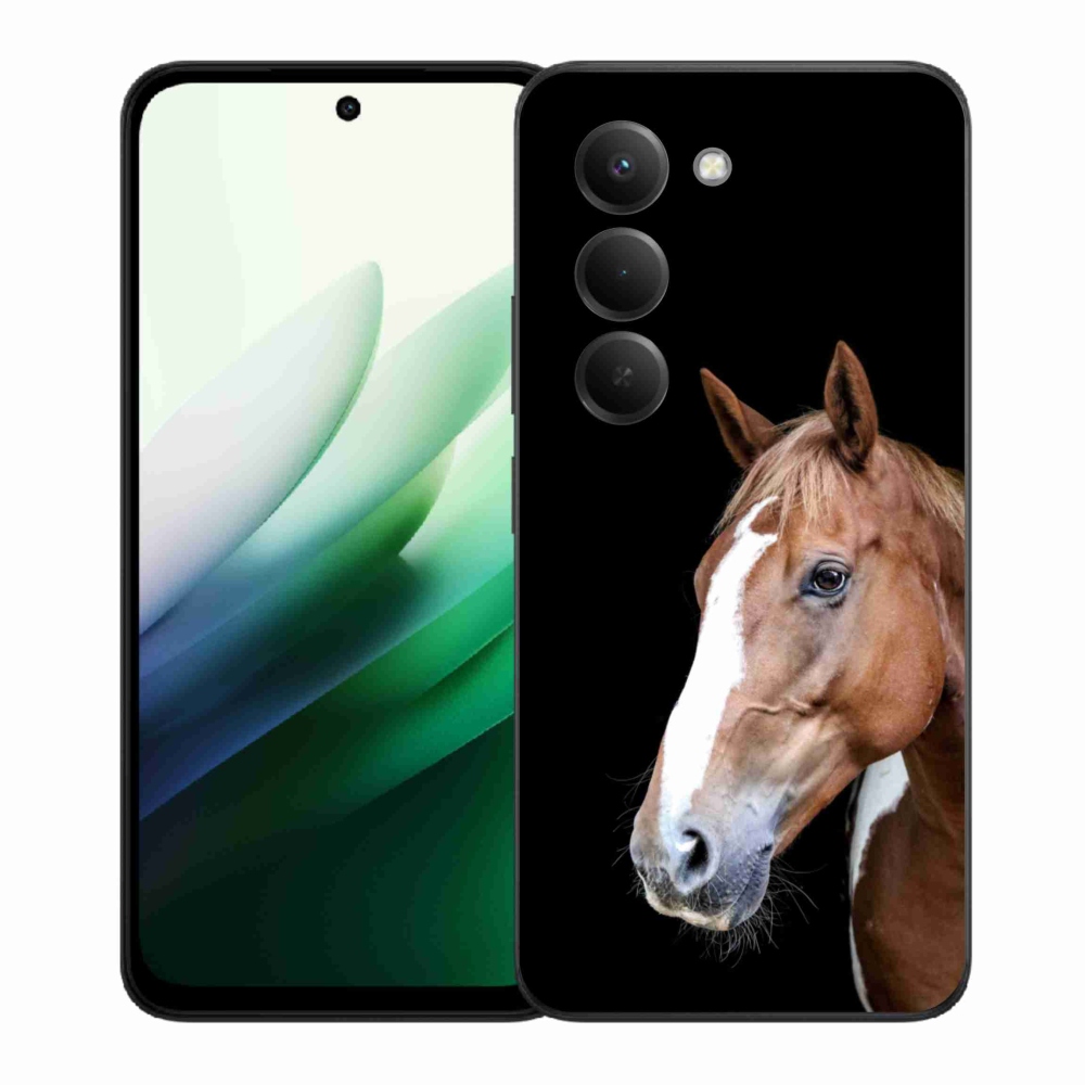 Gélový kryt mmCase na Xiaomi Redmi 15 5G (169mm) - hnedý kôň 3