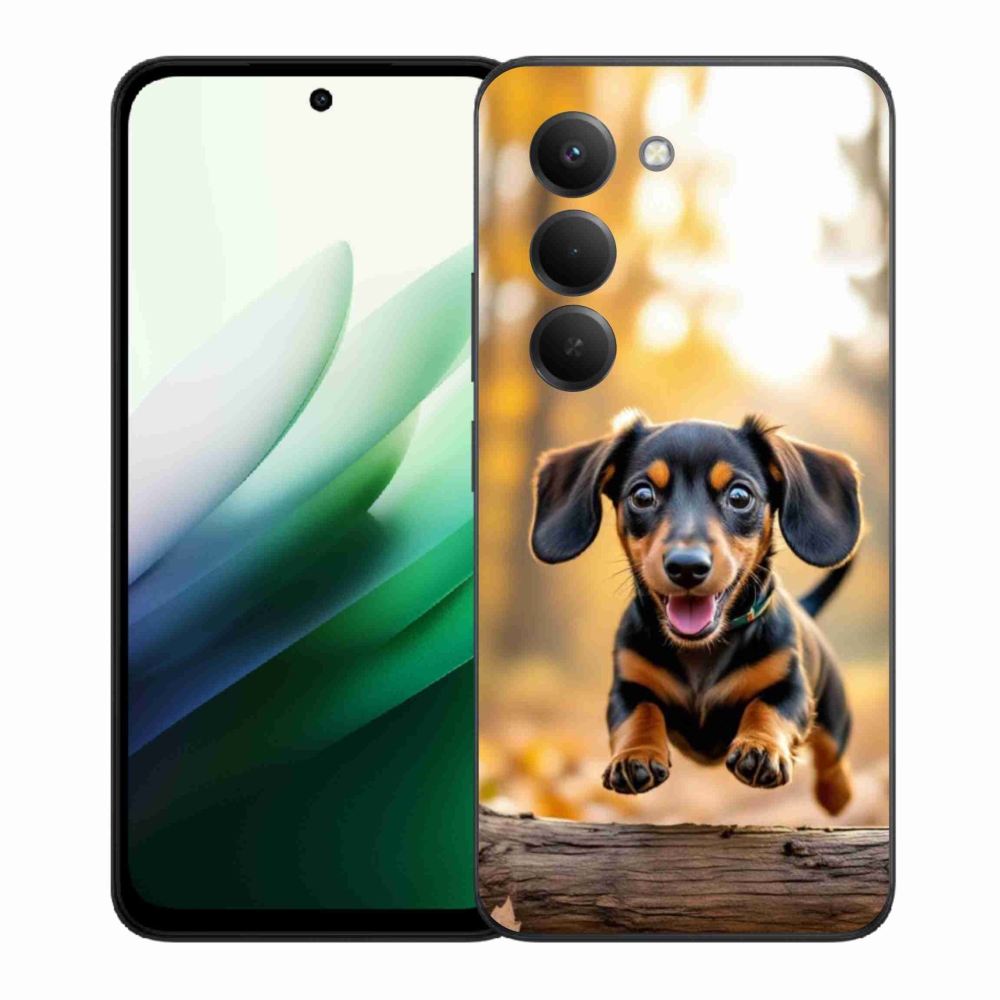 Gélový kryt mmCase na Xiaomi Redmi 15 5G (169mm) - jazvečík 2