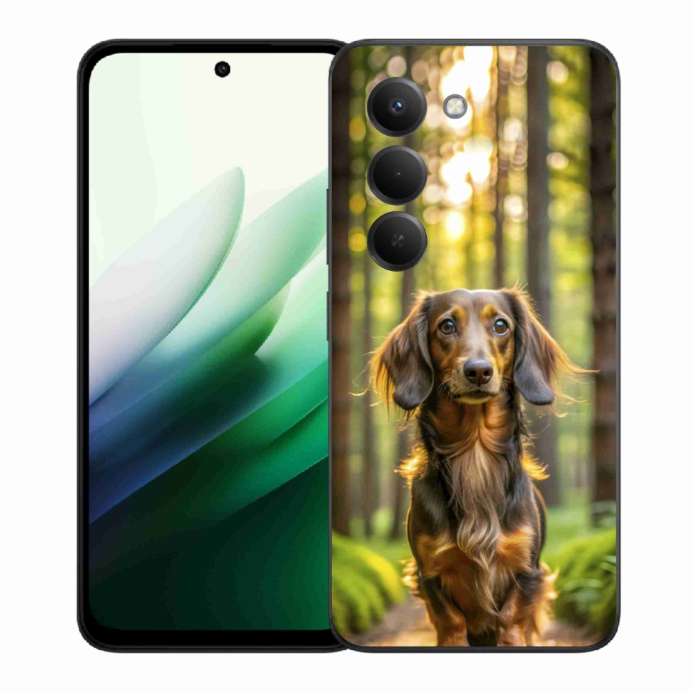 Gélový kryt mmCase na Xiaomi Redmi 15 5G (169mm) - jazvečík 4