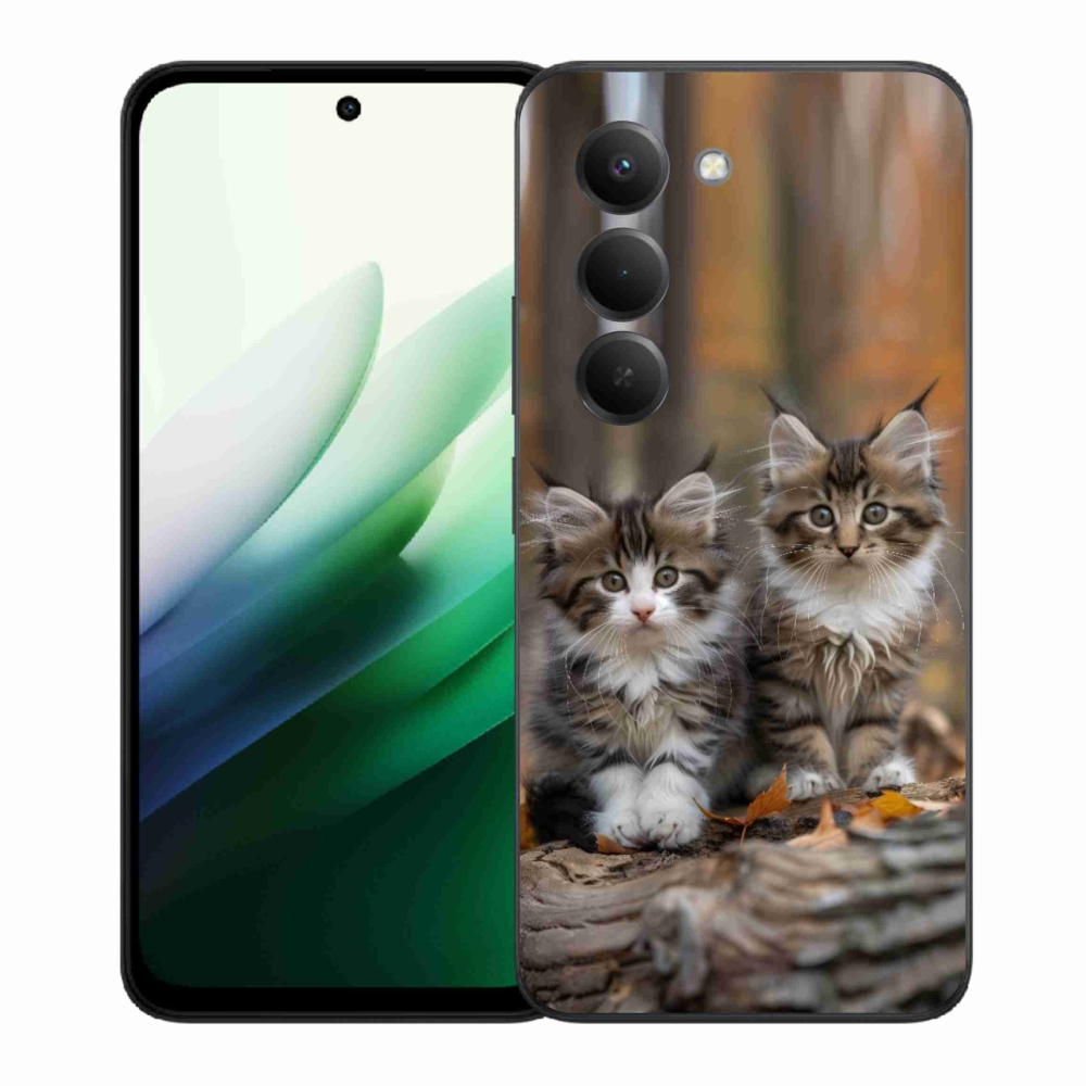 Gélový kryt mmCase na Xiaomi Redmi 15 5G 169mm - mačacie duo 3