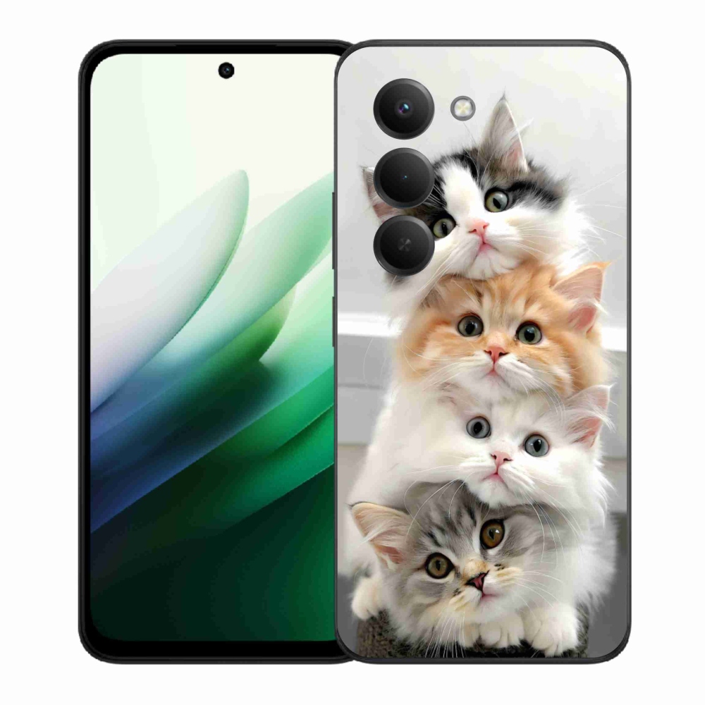 Gélový kryt mmCase na Xiaomi Redmi 15 5G (169mm) - mačacia partia