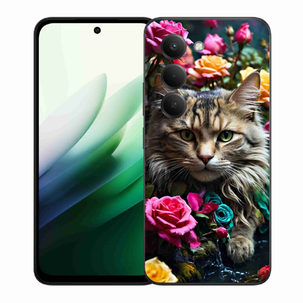 Gélový kryt mmCase na Xiaomi Redmi 15 5G (169mm) - mačacie pohľad 2