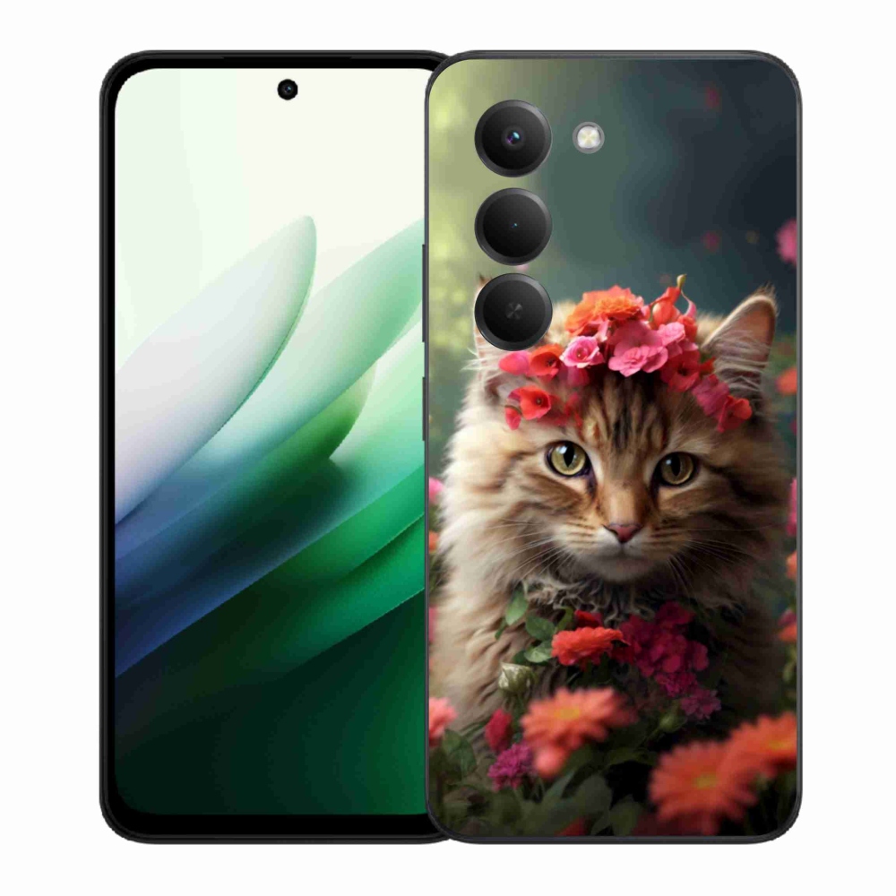 Gélový kryt mmCase na Xiaomi Redmi 15 5G (169mm) - mačacia princezná