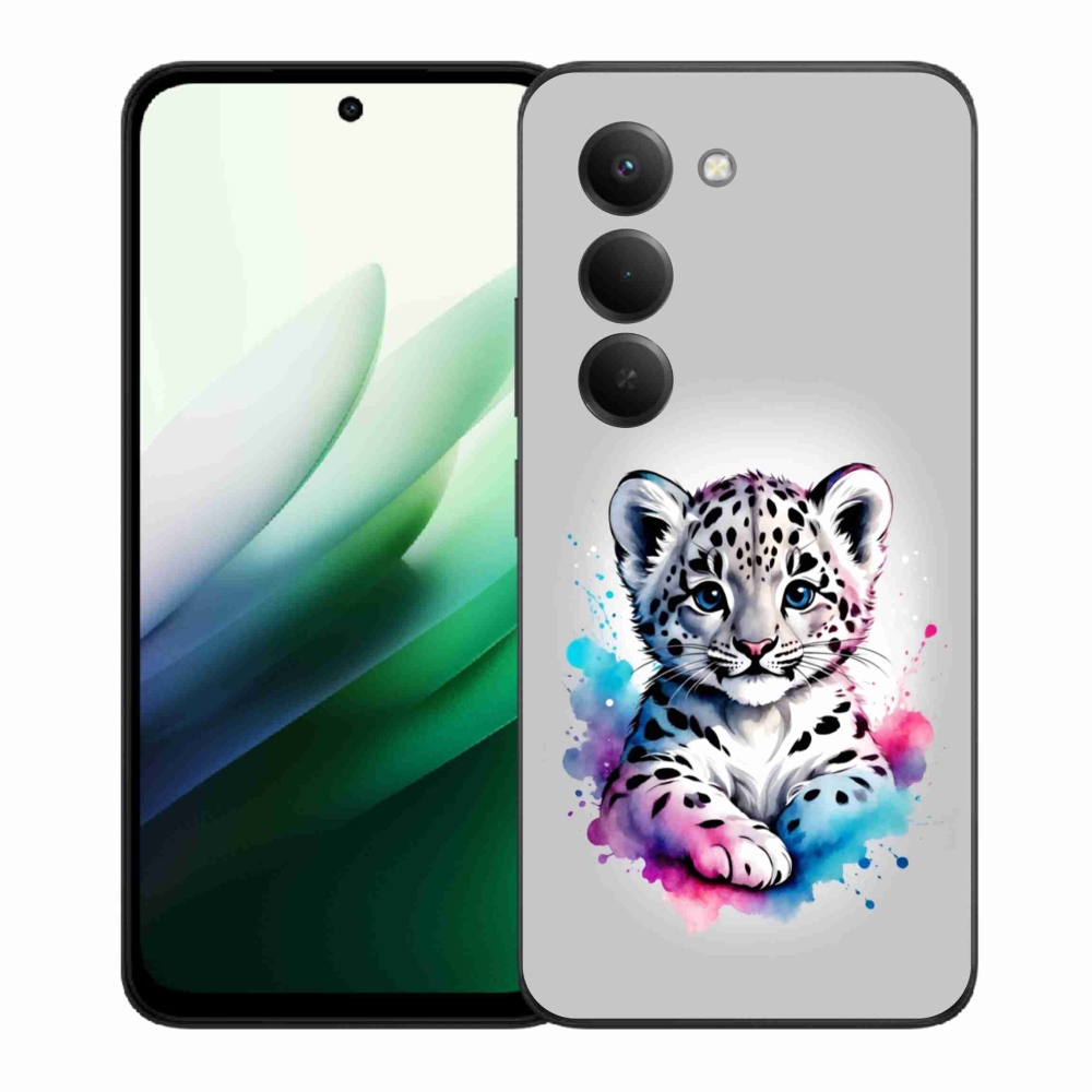 Gélový kryt mmCase na Xiaomi Redmi 15 5G (169mm) - leopardej mláďa