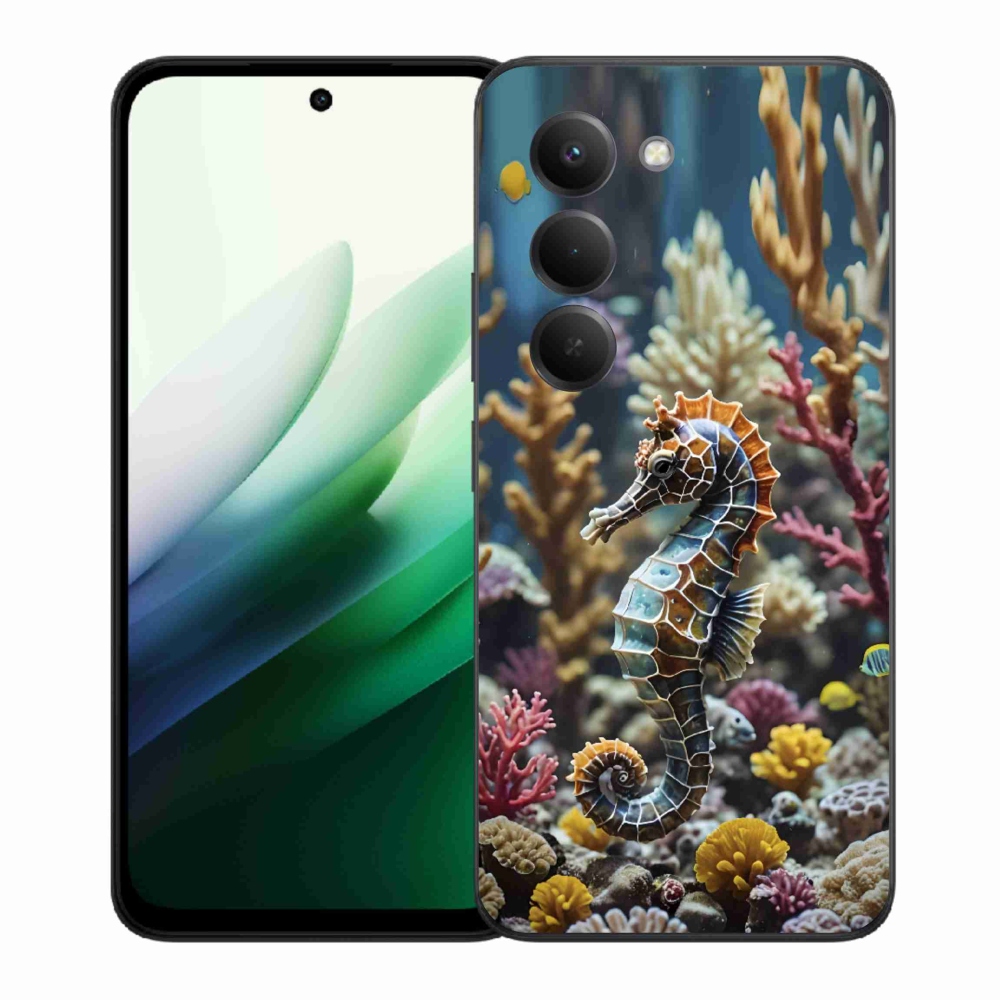 Gélový kryt mmCase na Xiaomi Redmi 15 5G 169mm - morský koník 2