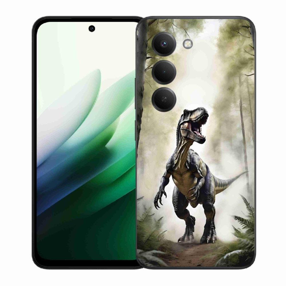 Gélový kryt mmCase na Xiaomi Redmi 15 5G 169mm - naštvaný T-Rex