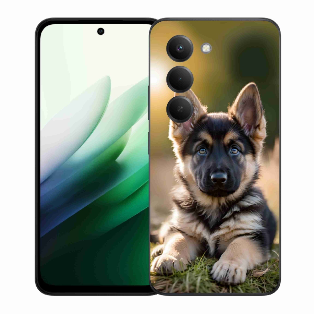 Gélový kryt mmCase na Xiaomi Redmi 15 5G 169mm - nemecký ovčiak v prírode