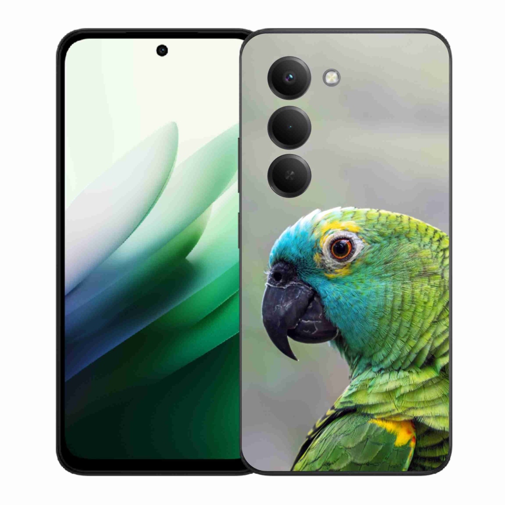 Gélový kryt mmCase na Xiaomi Redmi 15 5G (169mm) - papagáj amazoňan