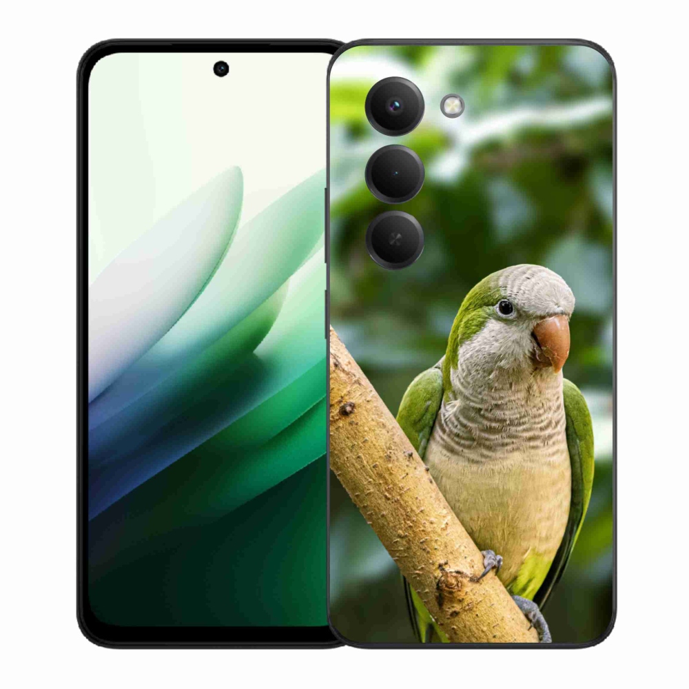 Gélový kryt mmCase na Xiaomi Redmi 15 5G (169mm) - papagáj mníšok