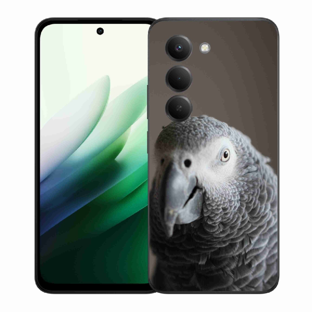 Gélový kryt mmCase na Xiaomi Redmi 15 5G (169mm) - papagáj žako 2