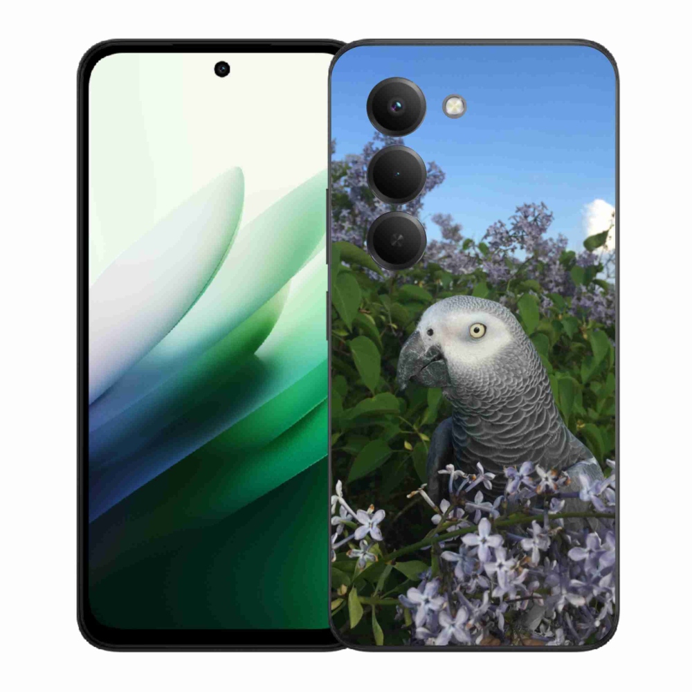 Gélový kryt mmCase na Xiaomi Redmi 15 5G (169mm) - papagáj žako