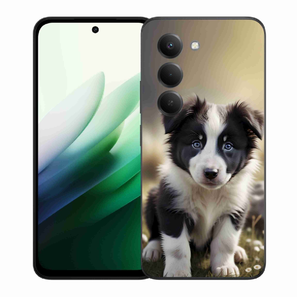 Gélový kryt mmCase na Xiaomi Redmi 15 5G 169mm - roztomilá border kólia
