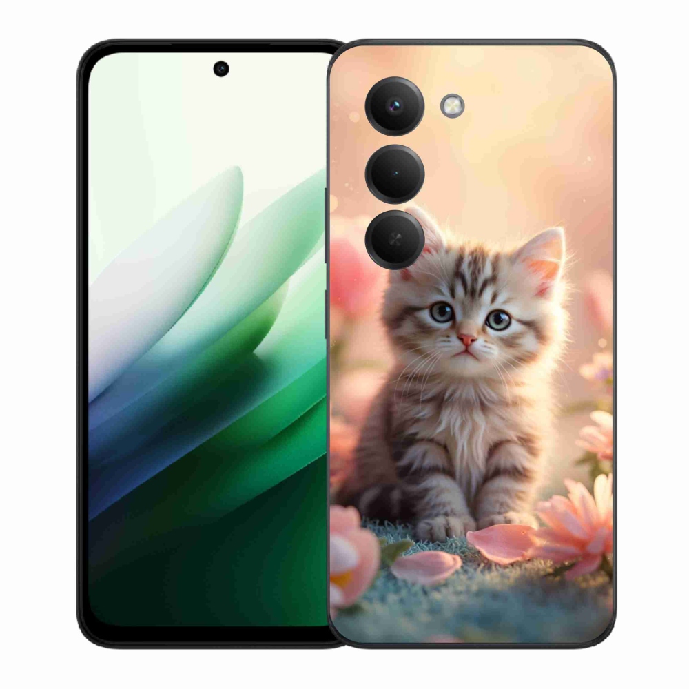 Gélový kryt mmCase na Xiaomi Redmi 15 5G (169mm) - roztomilé mačiatko 8