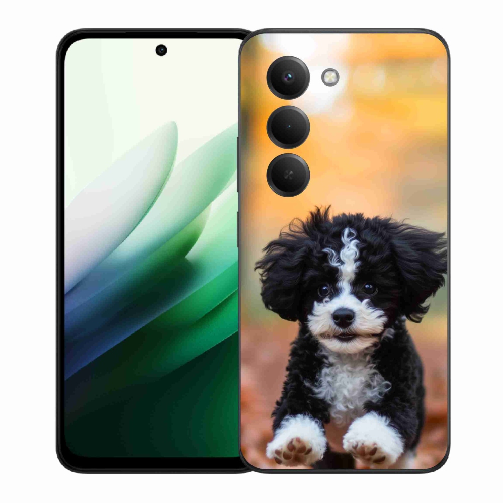 Gélový kryt mmCase na Xiaomi Redmi 15 5G (169mm) - roztomilé šteňa 2