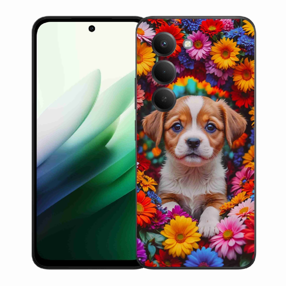 Gélový kryt mmCase na Xiaomi Redmi 15 5G (169mm) - roztomilé šteňa