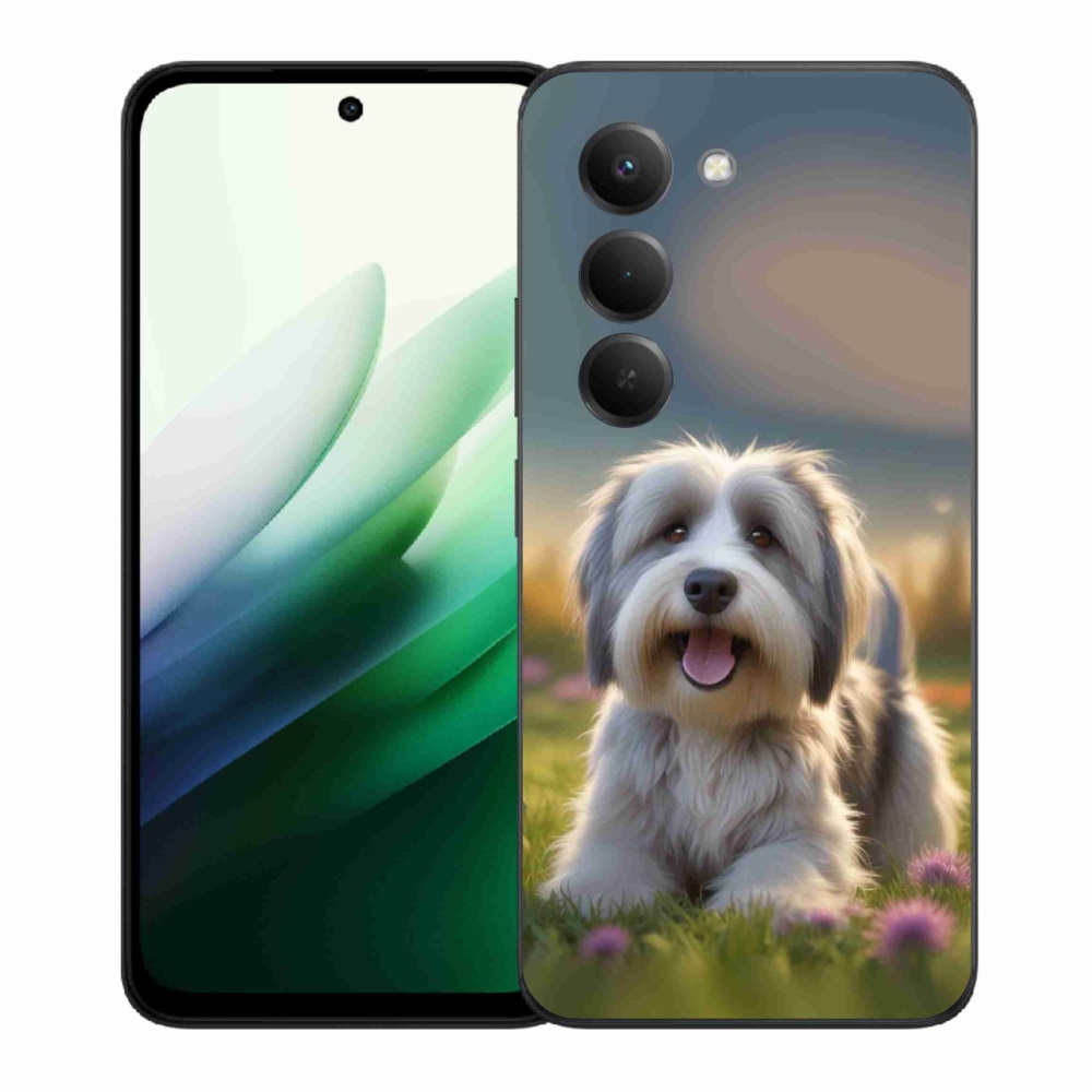 Gélový kryt mmCase na Xiaomi Redmi 15 5G 169mm - roztomilý havanský psík