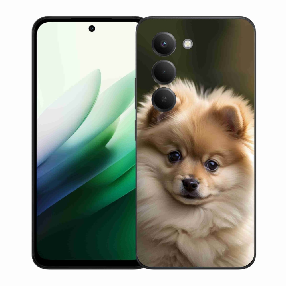 Gélový kryt mmCase na Xiaomi Redmi 15 5G 169mm - roztomilý pomeranian 2