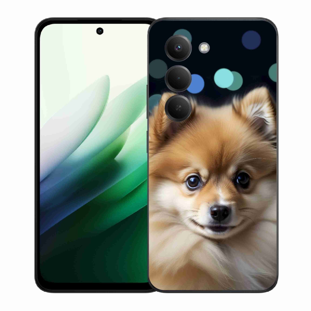 Gélový kryt mmCase na Xiaomi Redmi 15 5G 169mm - roztomilý pomeranian
