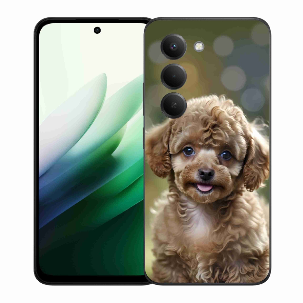 Gélový kryt mmCase na Xiaomi Redmi 15 5G 169mm - roztomilý pudel