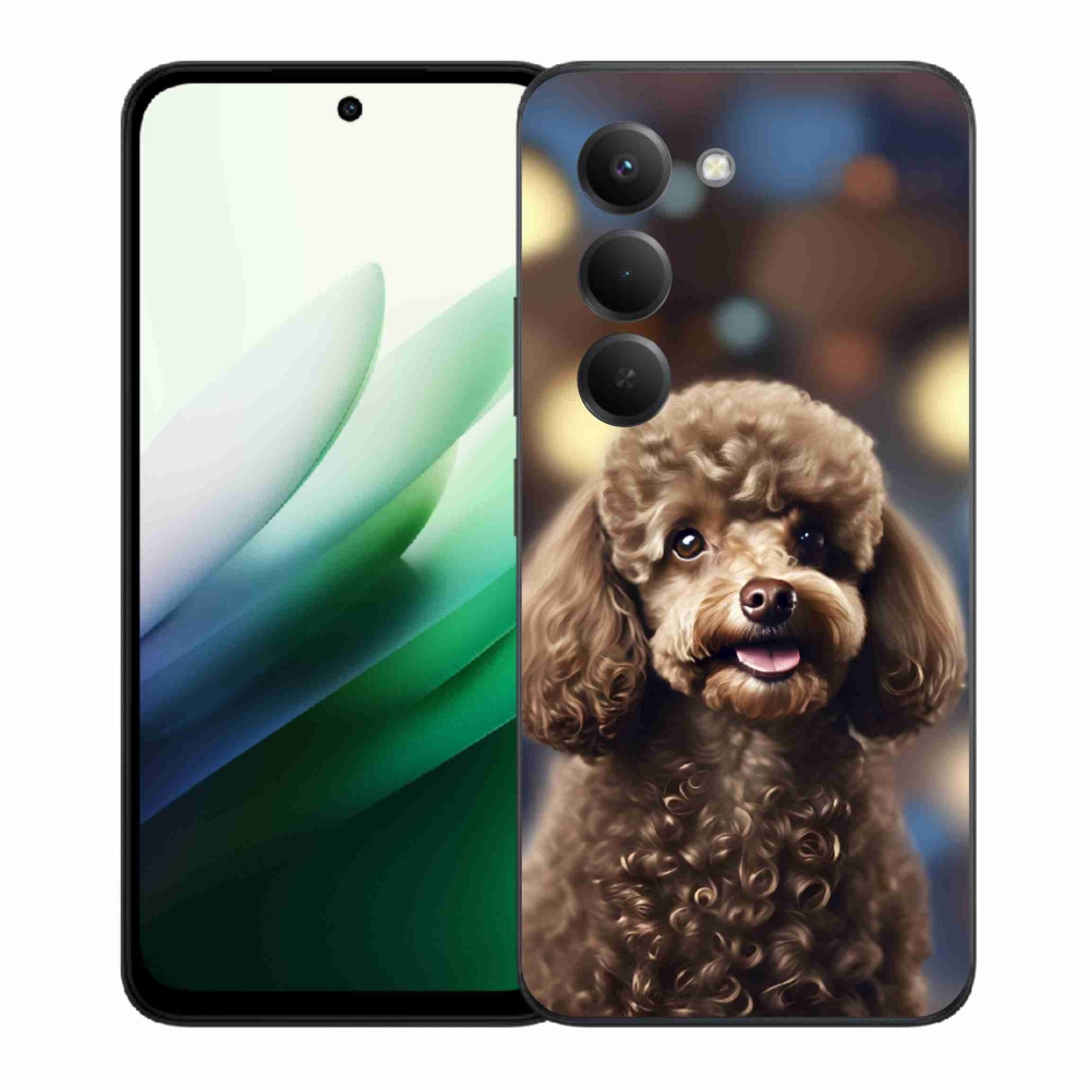 Gélový kryt mmCase na Xiaomi Redmi 15 5G 169mm - roztomilý pudel