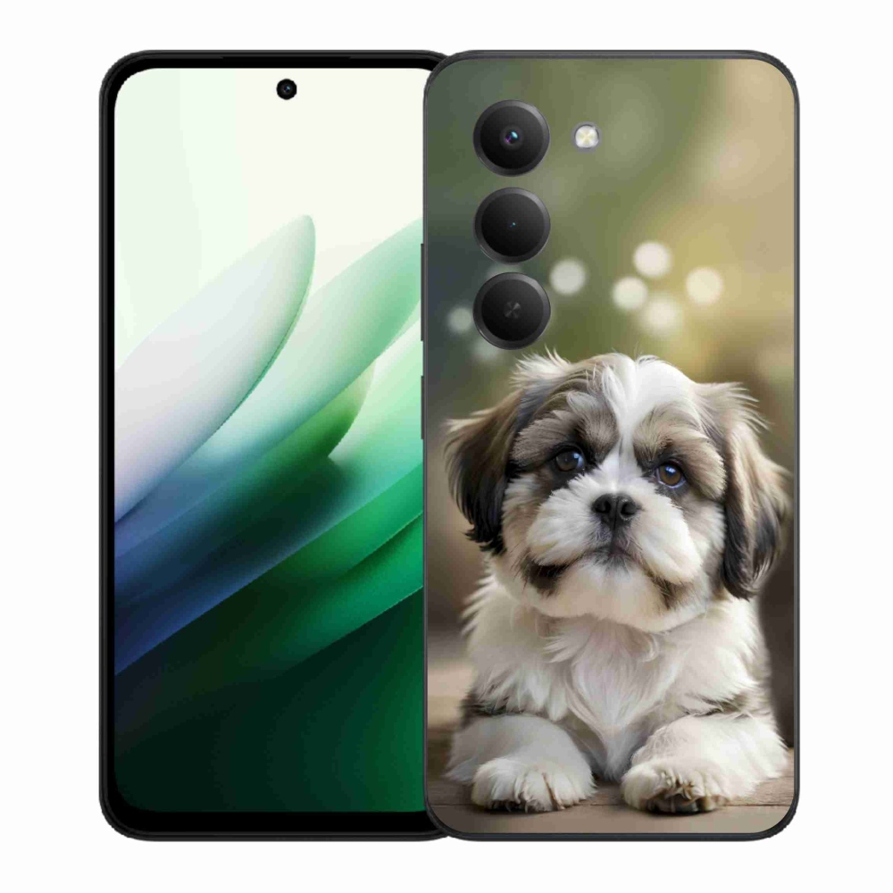 Gélový kryt mmCase na Xiaomi Redmi 15 5G 169mm - roztomilý shih-tzu