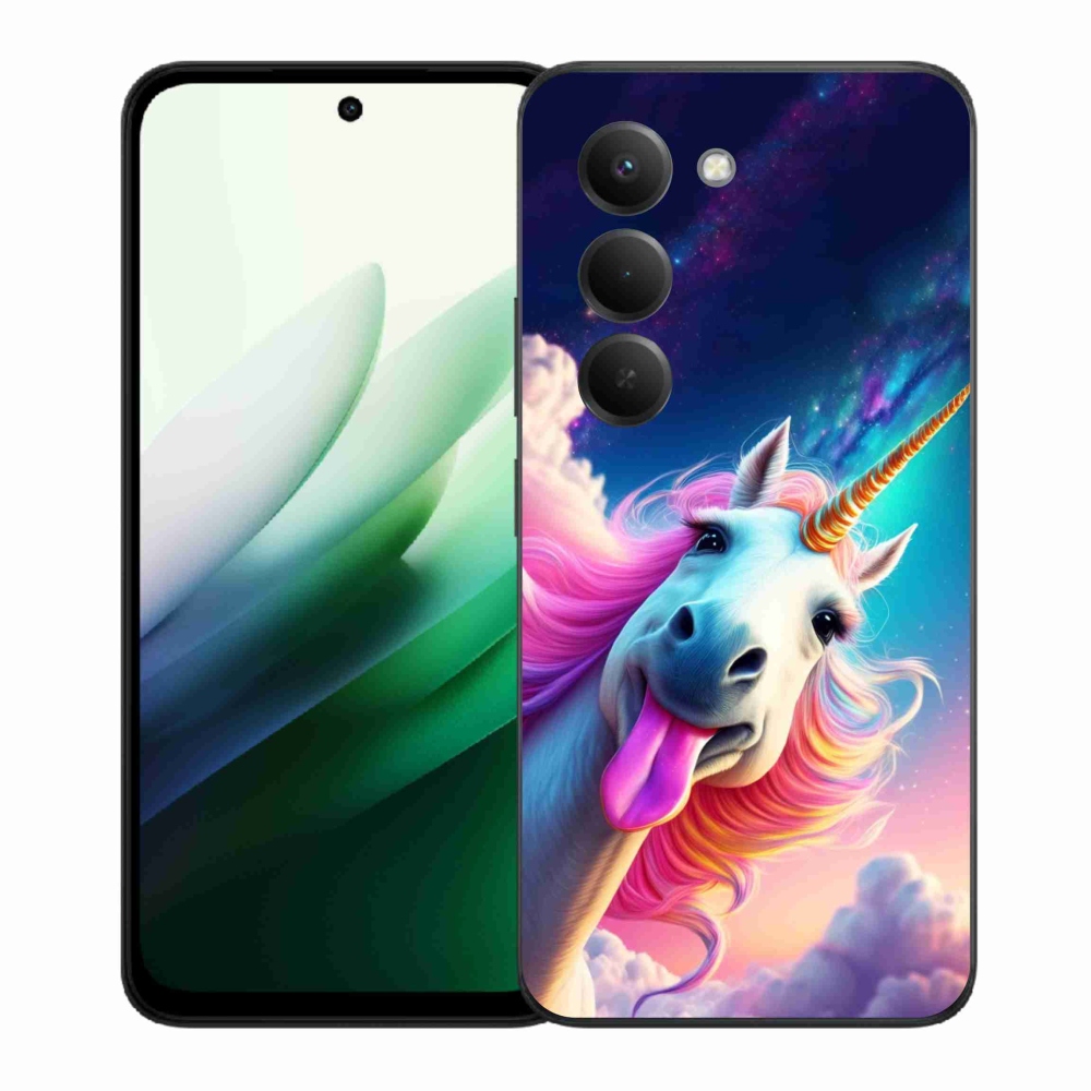 Gélový kryt mmCase na Xiaomi Redmi 15 5G 169mm - šialený jednorožec