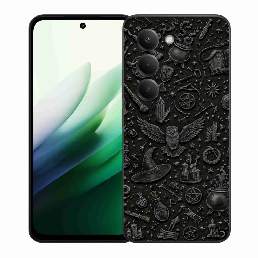 Gélový kryt mmCase na Xiaomi Redmi 15 5G 169mm - tmavý magický svet