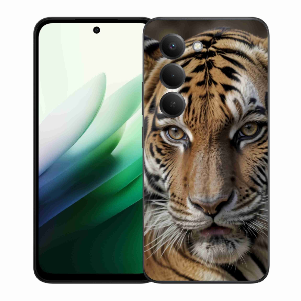 Gélový kryt mmCase na Xiaomi Redmi 15 5G (169mm) - tigrie pohľad