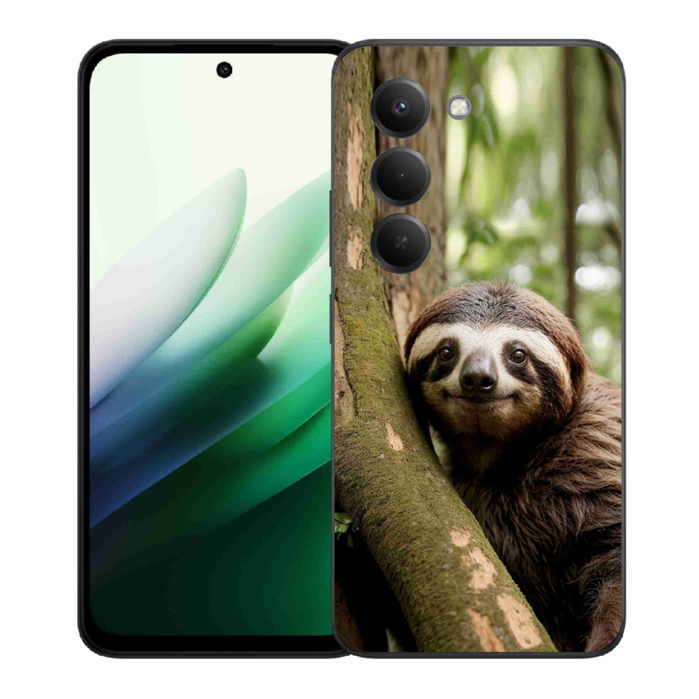 Gélový kryt mmCase na Xiaomi Redmi 15 5G 169mm - usmievavý leňochod