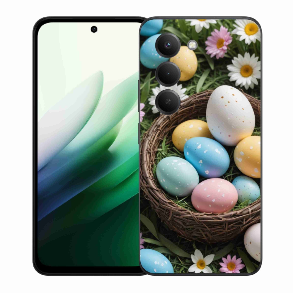 Gélový kryt mmCase na Xiaomi Redmi 15 5G (169mm) - veľkonočné vajíčka 2