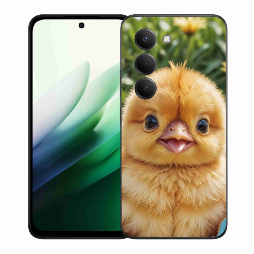 Gélový kryt mmCase na Xiaomi Redmi 15 5G (169mm) - veselé kuriatko