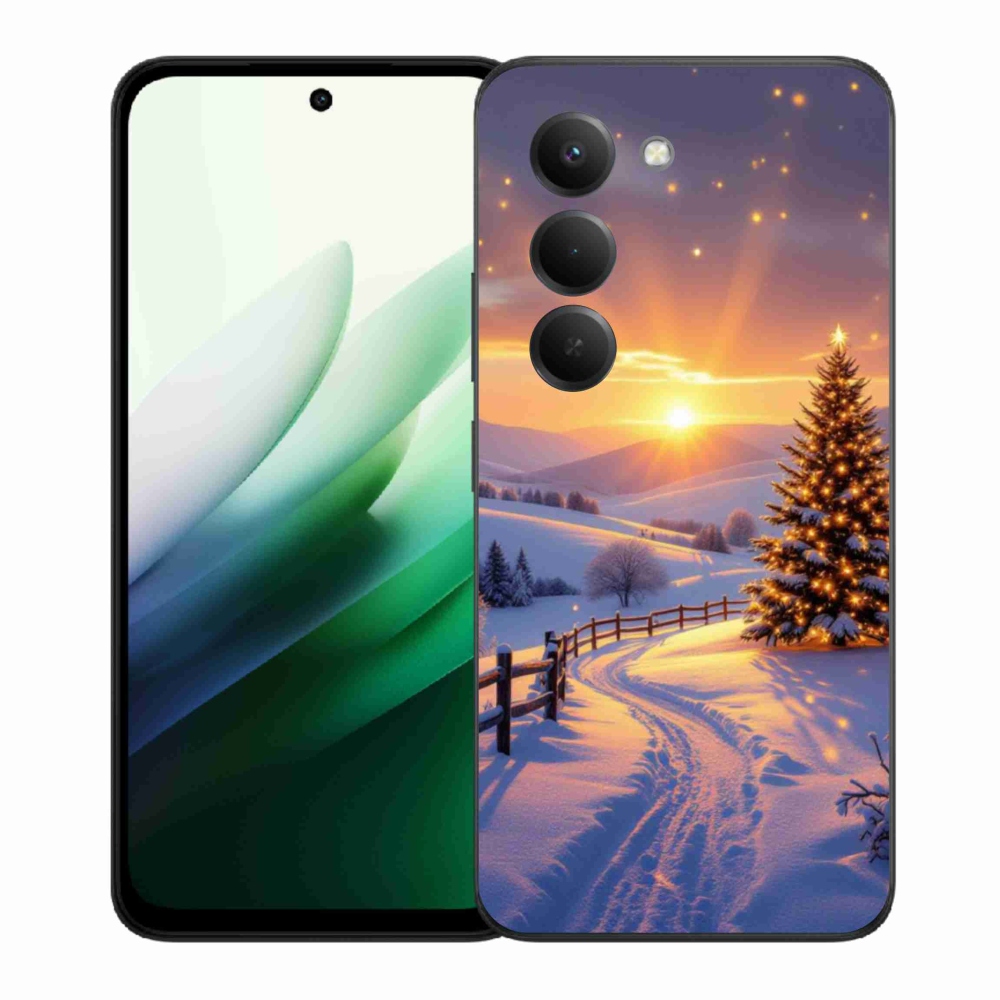 Gélový kryt mmCase na Xiaomi Redmi 15 5G (169mm) - zimná krajina