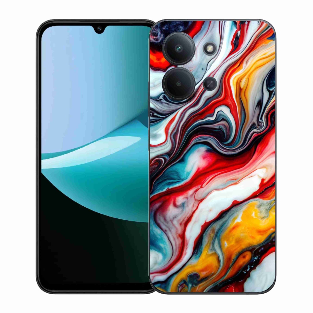 Gélový kryt mmCase na Xiaomi Redmi 15C (171mm) / Poco C85 4G (171mm) - abstraktný motív 35