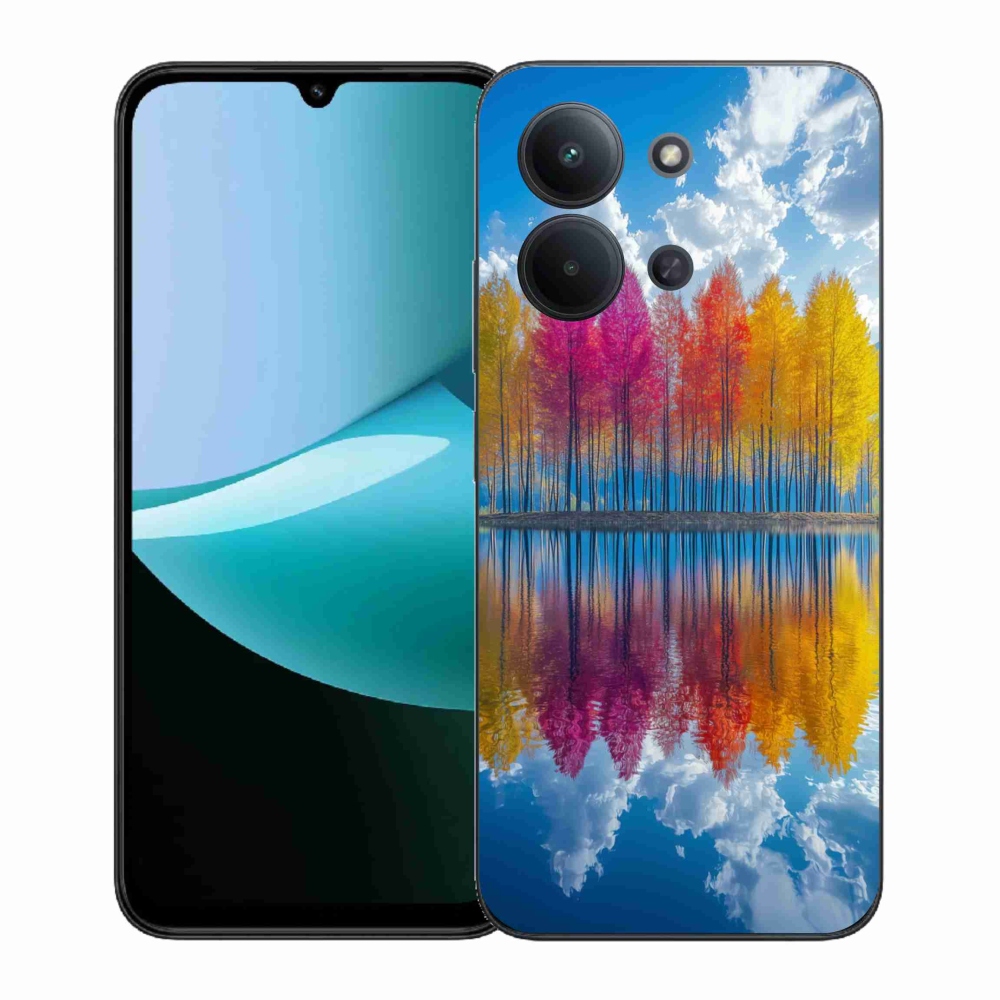 Gélový kryt mmCase na Xiaomi Redmi 15C (171mm) / Poco C85 4G (171mm) - farebné stromy