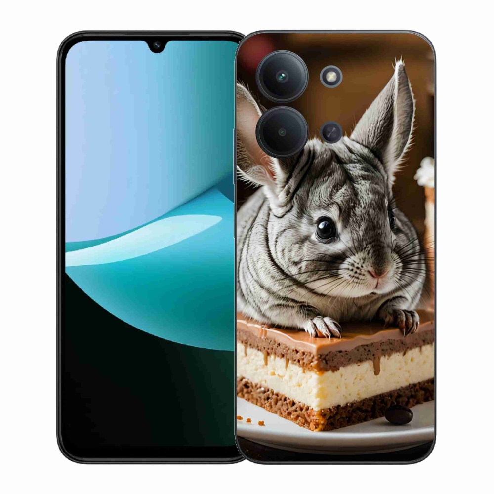 Gélový kryt mmCase na Xiaomi Redmi 15C (171mm) / Poco C85 4G (171mm) - činčila