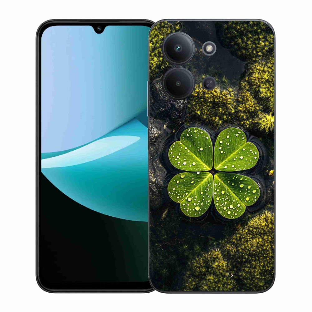 Gélový kryt mmCase na Xiaomi Redmi 15C (171mm) / Poco C85 4G (171mm) - štvorlístok