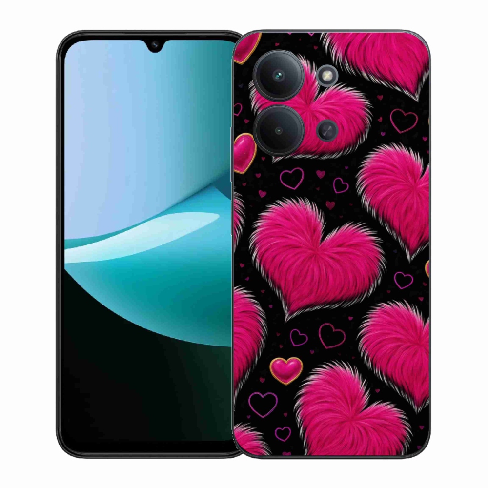 Gélový kryt mmCase na Xiaomi Redmi 15C (171mm) / Poco C85 4G (171mm) - hebké srdce