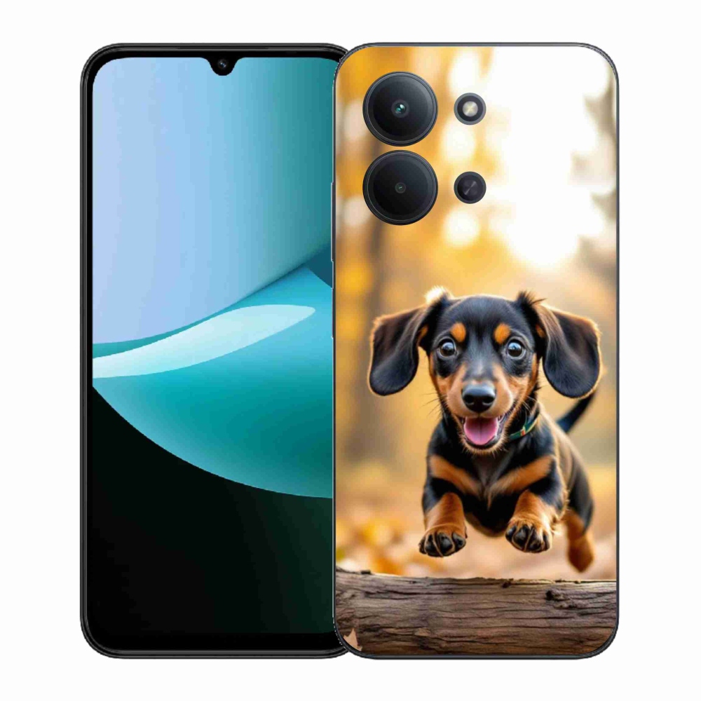 Gélový kryt mmCase na Xiaomi Redmi 15C (171mm) / Poco C85 4G (171mm) - jazvečík 2