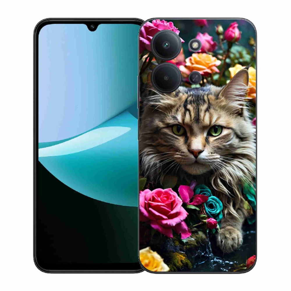 Gélový kryt mmCase na Xiaomi Redmi 15C (171mm) / Poco C85 4G (171mm) - mačacie pohľad 2