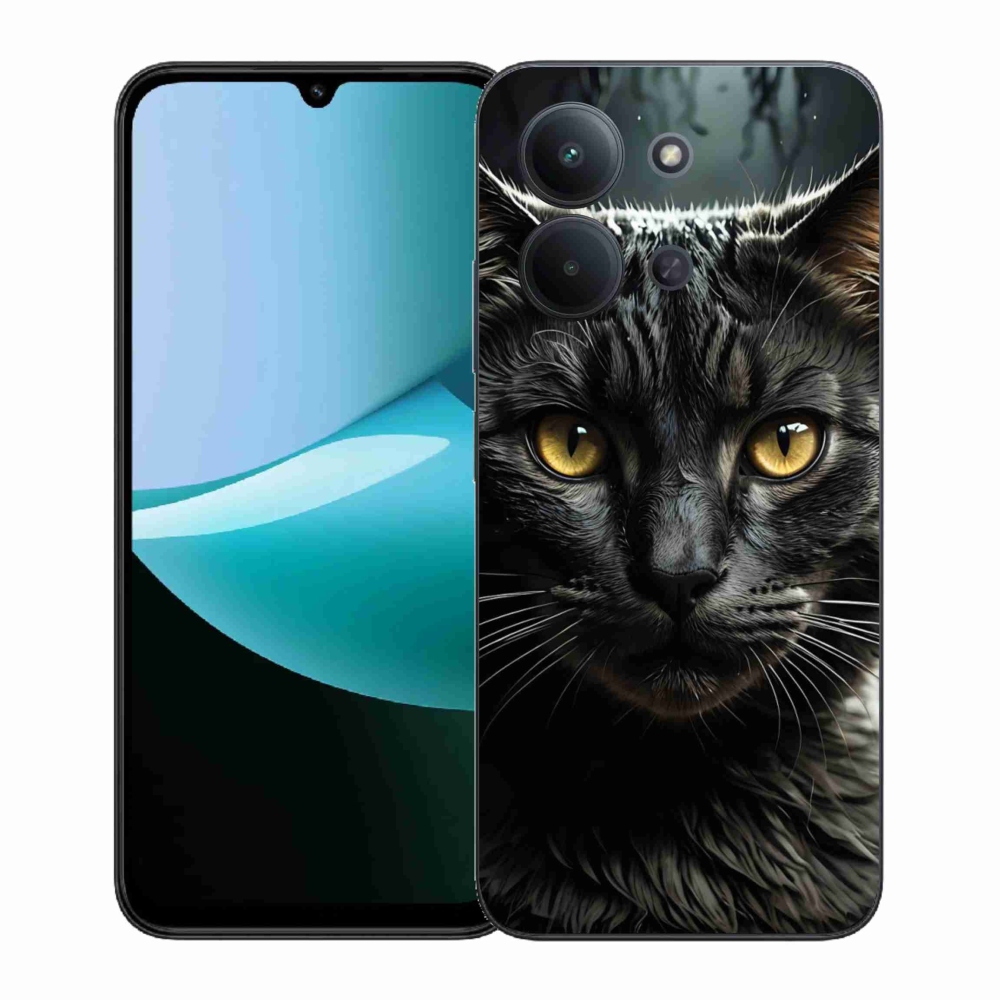 Gélový kryt mmCase na Xiaomi Redmi 15C (171mm) / Poco C85 4G (171mm) - mačacie pohľad 3