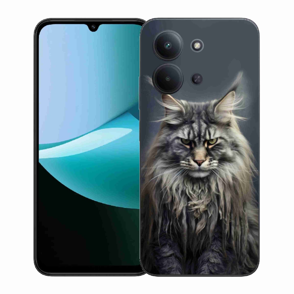 Gélový kryt mmCase na Xiaomi Redmi 15C (171mm) / Poco C85 4G (171mm) - mačacie pohľad 4