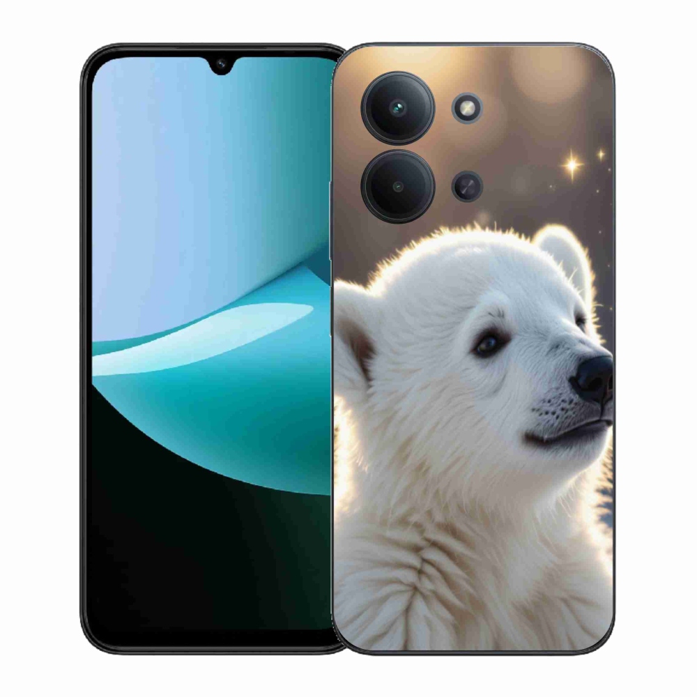 Gélový kryt mmCase na Xiaomi Redmi 15C (171mm) / Poco C85 4G (171mm) - ľadový medveď