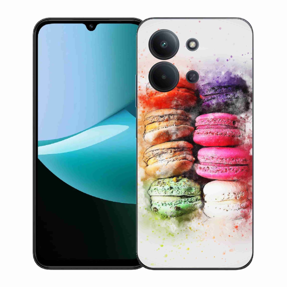 Gélový kryt mmCase na Xiaomi Redmi 15C (171mm) / Poco C85 4G (171mm) - makrónky