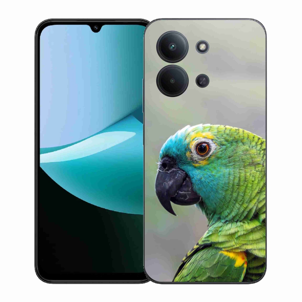 Gélový kryt mmCase na Xiaomi Redmi 15C (171mm) / Poco C85 4G (171mm) - papagáj amazoňan