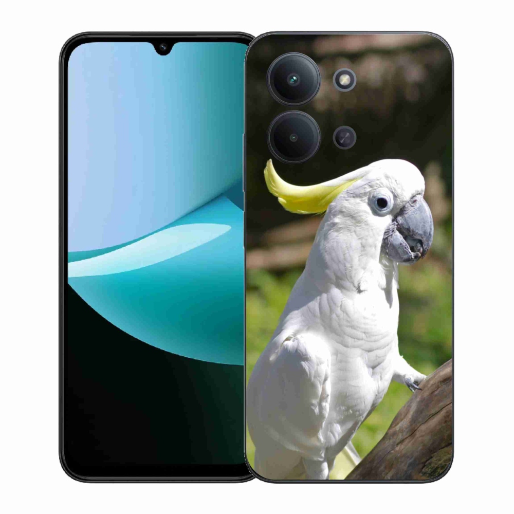 Gélový kryt mmCase na Xiaomi Redmi 15C (171mm) / Poco C85 4G (171mm) - papagáj kakadu 2