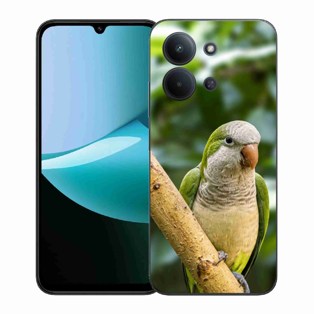 Gélový kryt mmCase na Xiaomi Redmi 15C (171mm) / Poco C85 4G (171mm) - papagáj mníšok