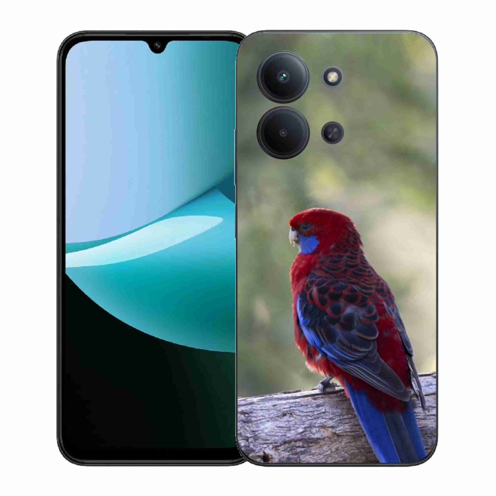 Gélový kryt mmCase na Xiaomi Redmi 15C (171mm) / Poco C85 4G (171mm) - papagáj rosela